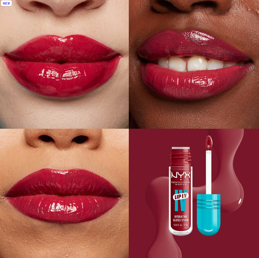 LIP I.V. Tinta de Labios Hidratante Efecto Gloss - Berry Thirsty
